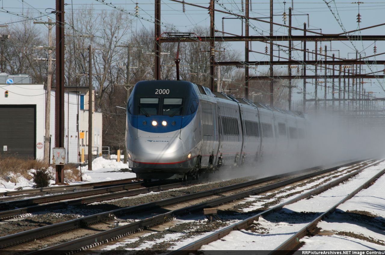 Southbound Acela